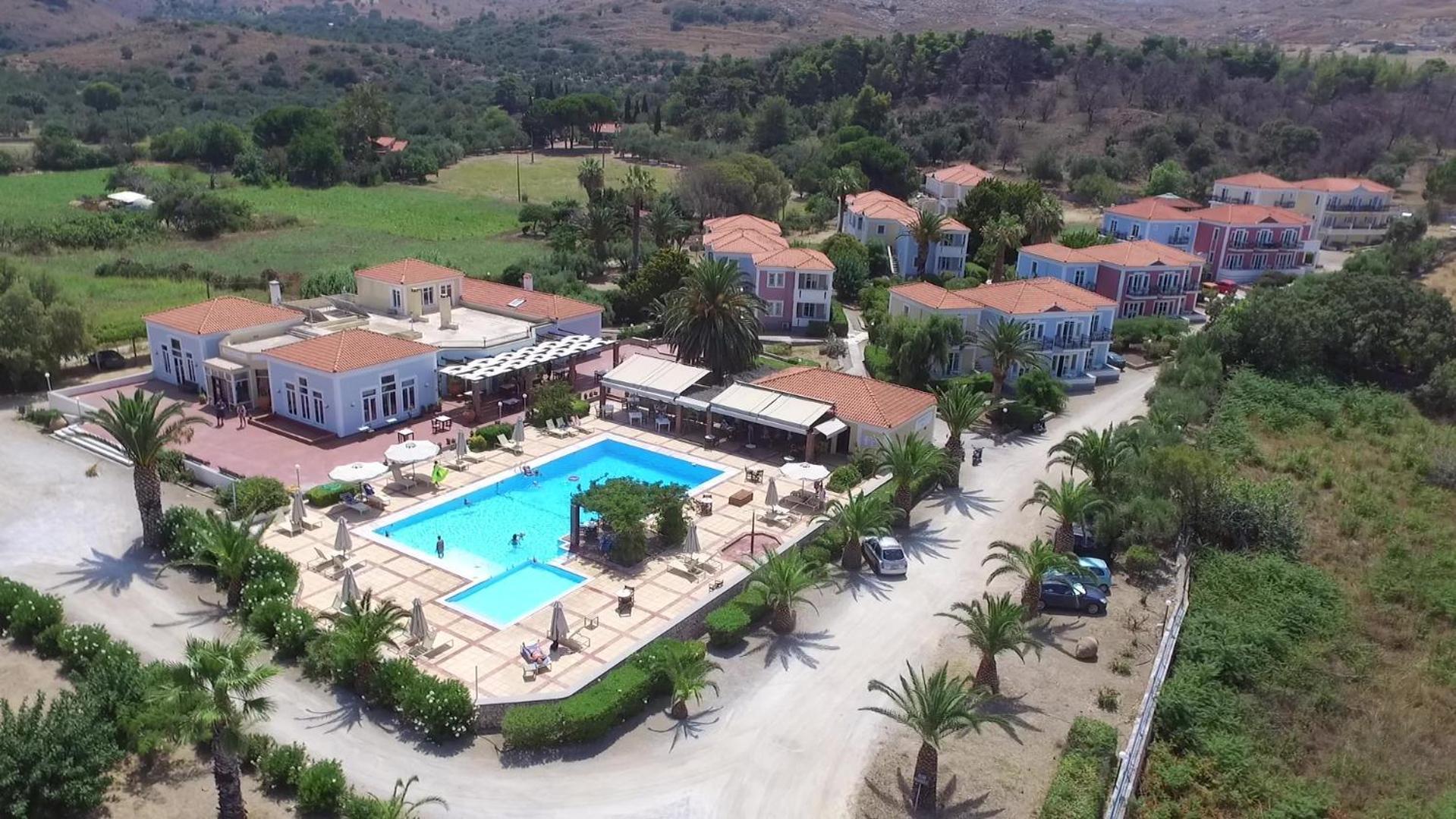 Panselinos Hotel Eftalou Exterior foto